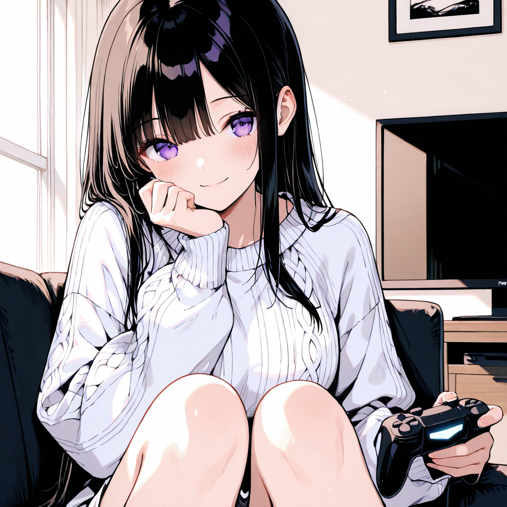 【レビュー】巨乳ゲーマー女友達が帰ってくれない件 ～KU100で味わう無防備な距離感～